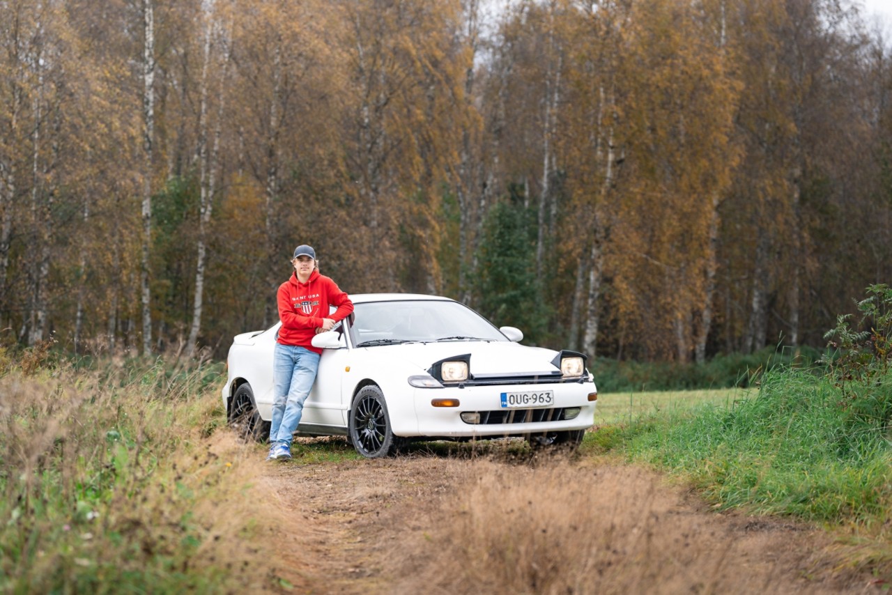 Aaro Kanervo ja Toyota Celica