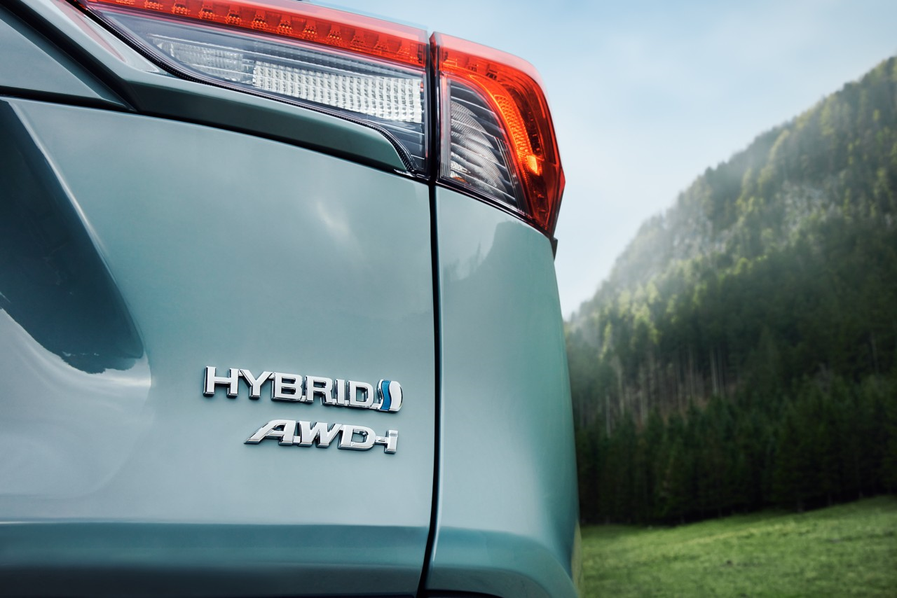 Toyotan hybrid-logo