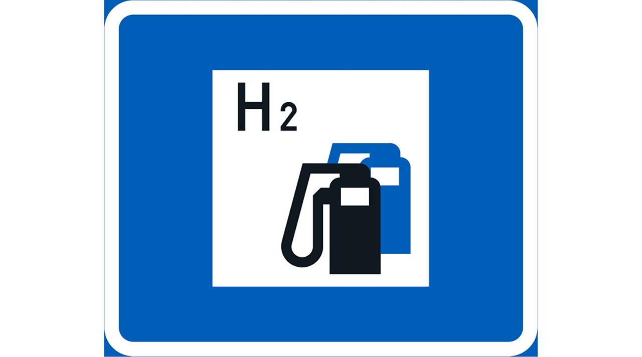 Vaihtoehtoiset polttoaineet, kuten vety, on huomioitu uusissa liikennemerkeissä.