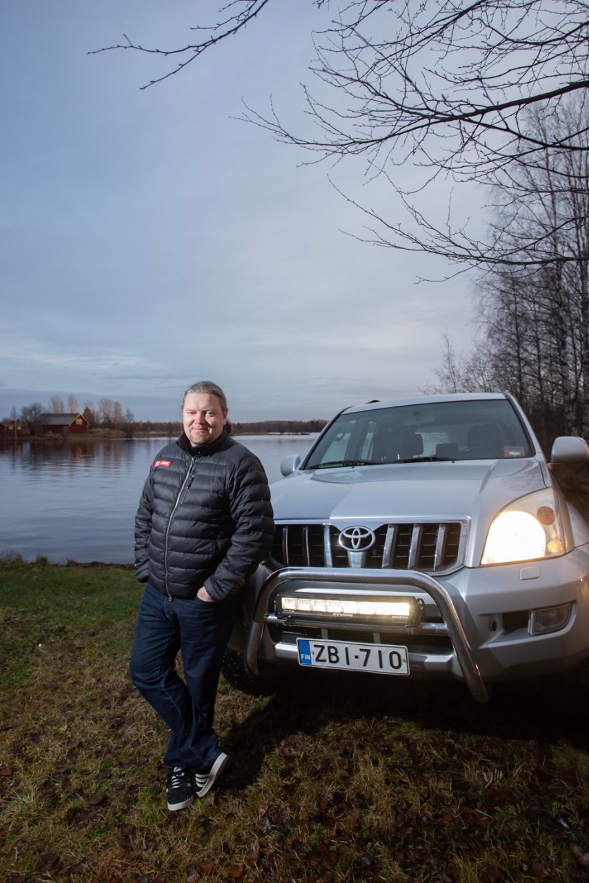 Joni Launonen ja Toyota Land Cruiser