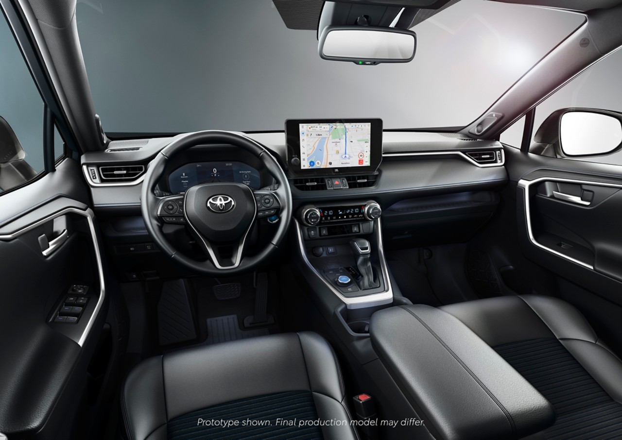 Toyota RAV4 sisätilat