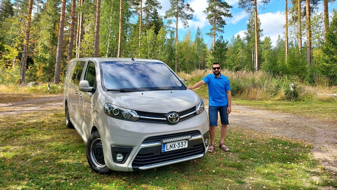 Antton Ojalainen, Toyota Proace, Toyota Relax