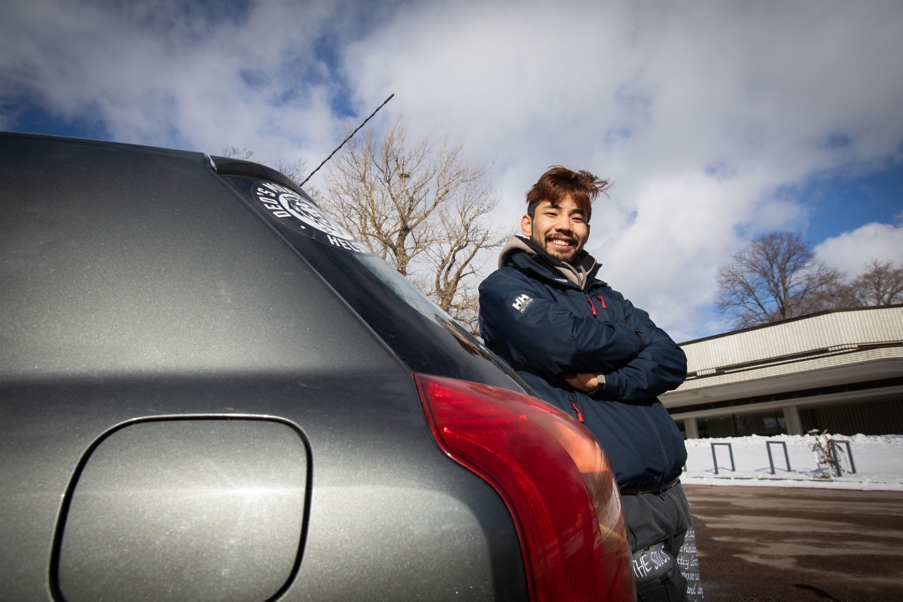Amir Husseini ja Toyota Corolla