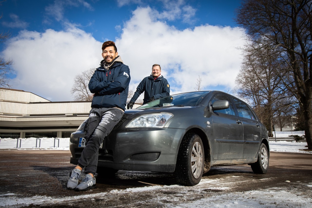 Lauri Muranen, Amir Husseini ja Toyota Corolla