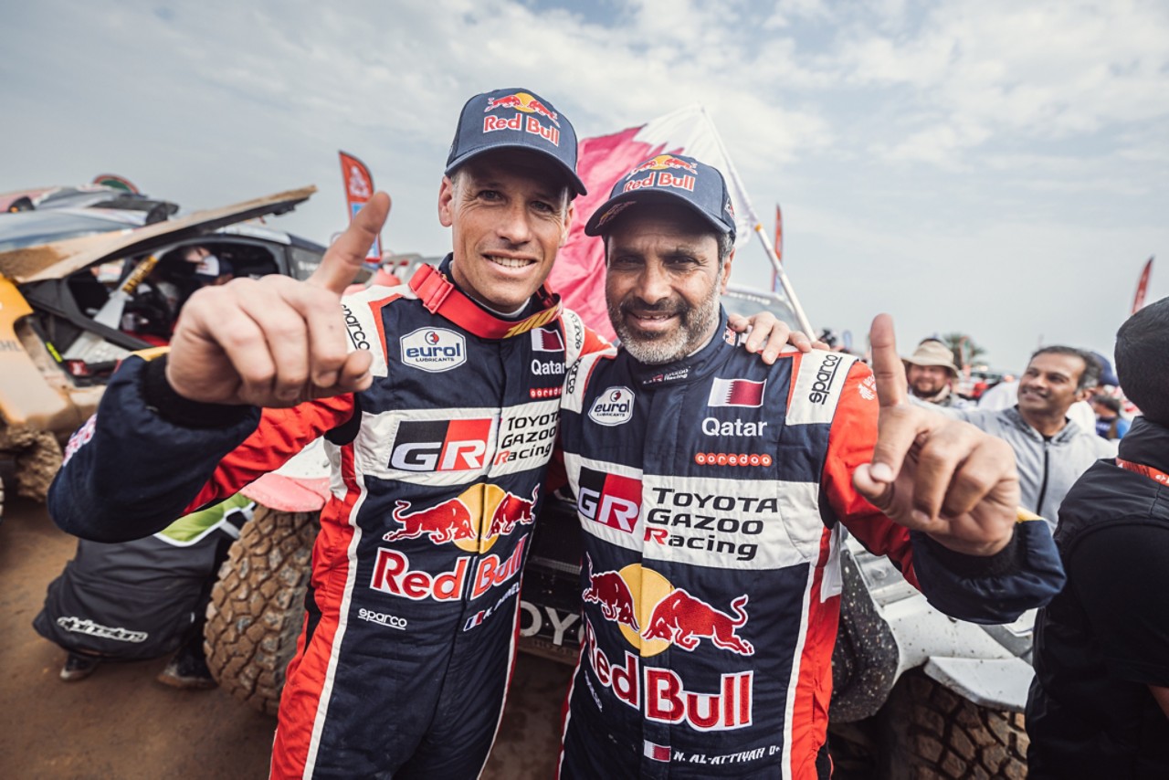 Mathieu Baume ja Nasser Al-Attiyah