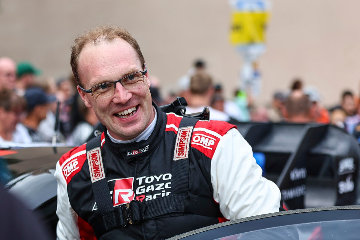 TOYOTA GAZOO Racingin tallipäällikkö Jari-Matti Latvala 