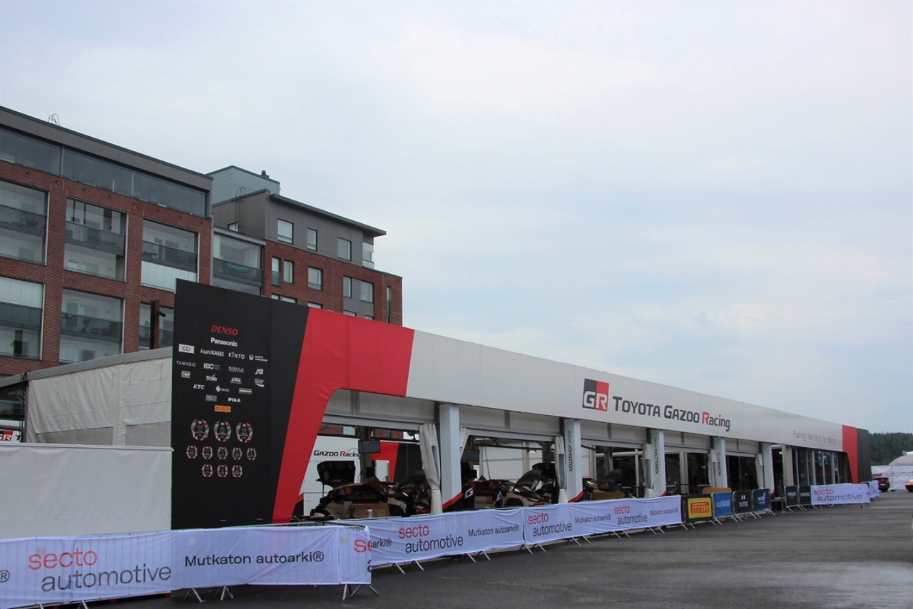 TOYOTA GAZOO Racingin huoltoparkki