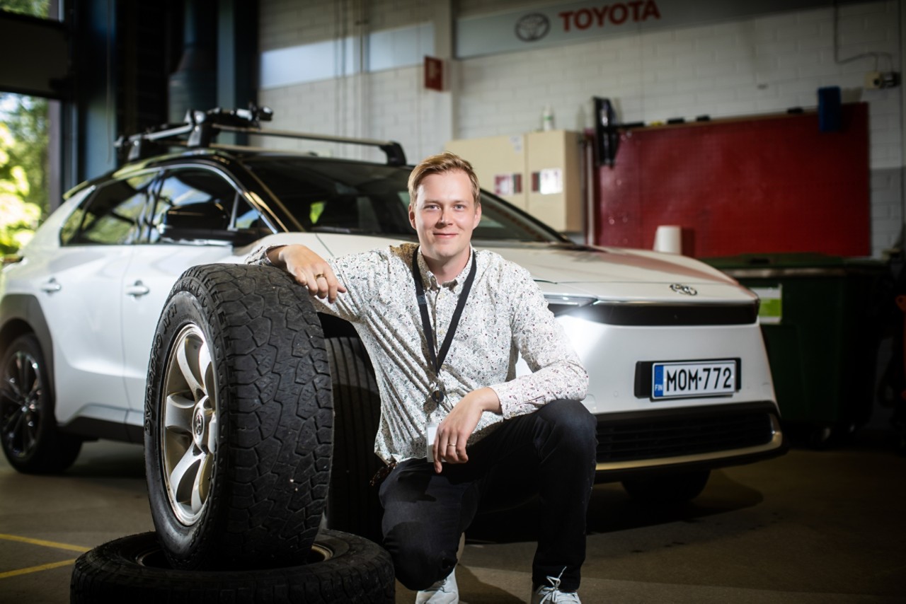 Rengas se pitää Toyotankin tiessä, Valtteri Heinämaa