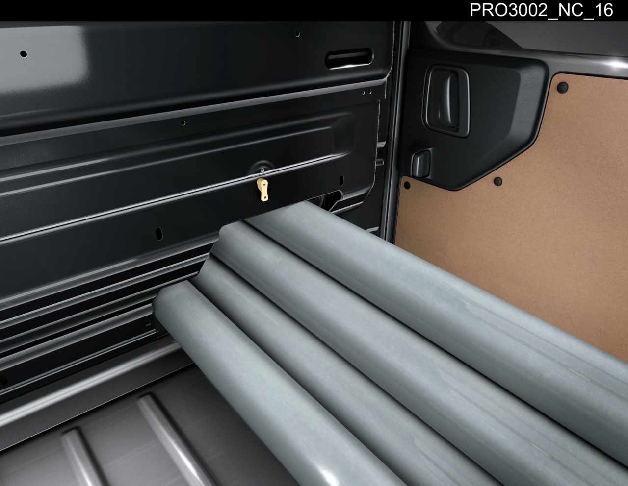 Smart Cargo load-through bulk head adds 116cm load length